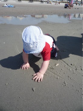 Alex Crawling Beach.jpg
